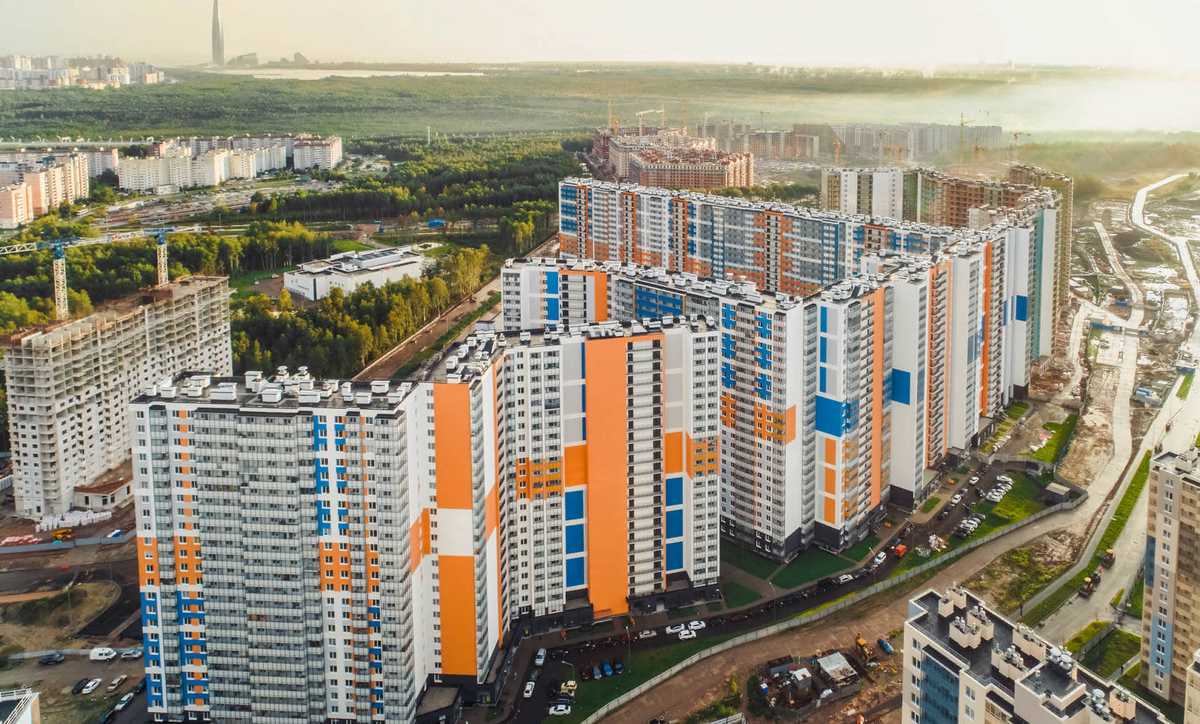 Новостройка в Приморском районе СПб