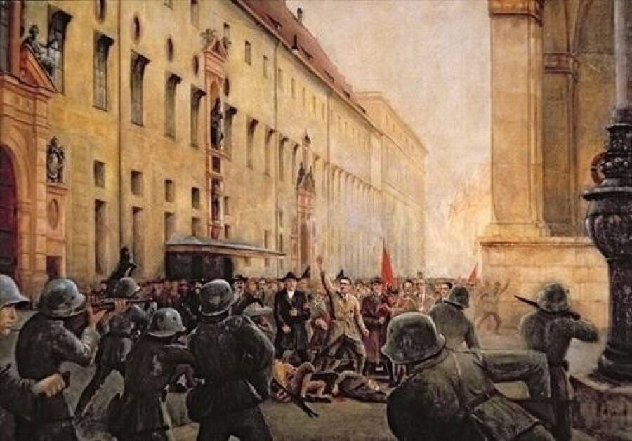 Херманн Шмитт, Путч Гитлера и Людендорфа, предположительно, музей армии США 