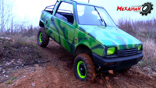 За копейки сделали вездеход из Оки который едет везде. | Denis МЕХАНИК ...