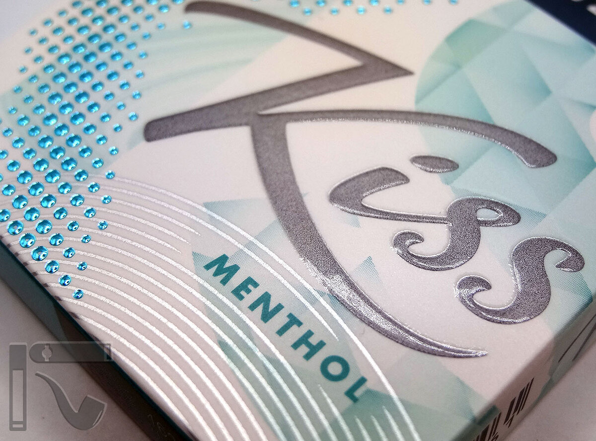 Сигареты Kiss Menthol. Фото: © канал "Уголок Курильщика"