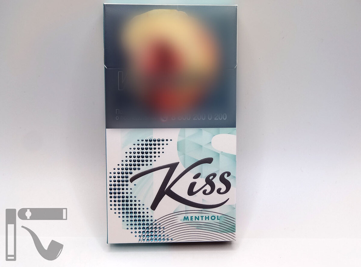 Сигареты Kiss Menthol. Фото: © канал "Уголок Курильщика"