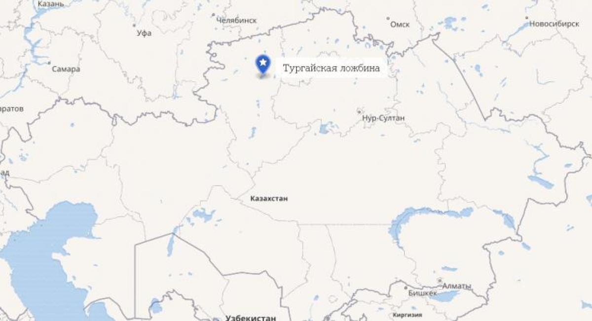 тургайская ложбина на карте. кустанайская область 64 разъезд на карте. река тургай на карте. карта урала 17 века. река тургай на карте казахстана.