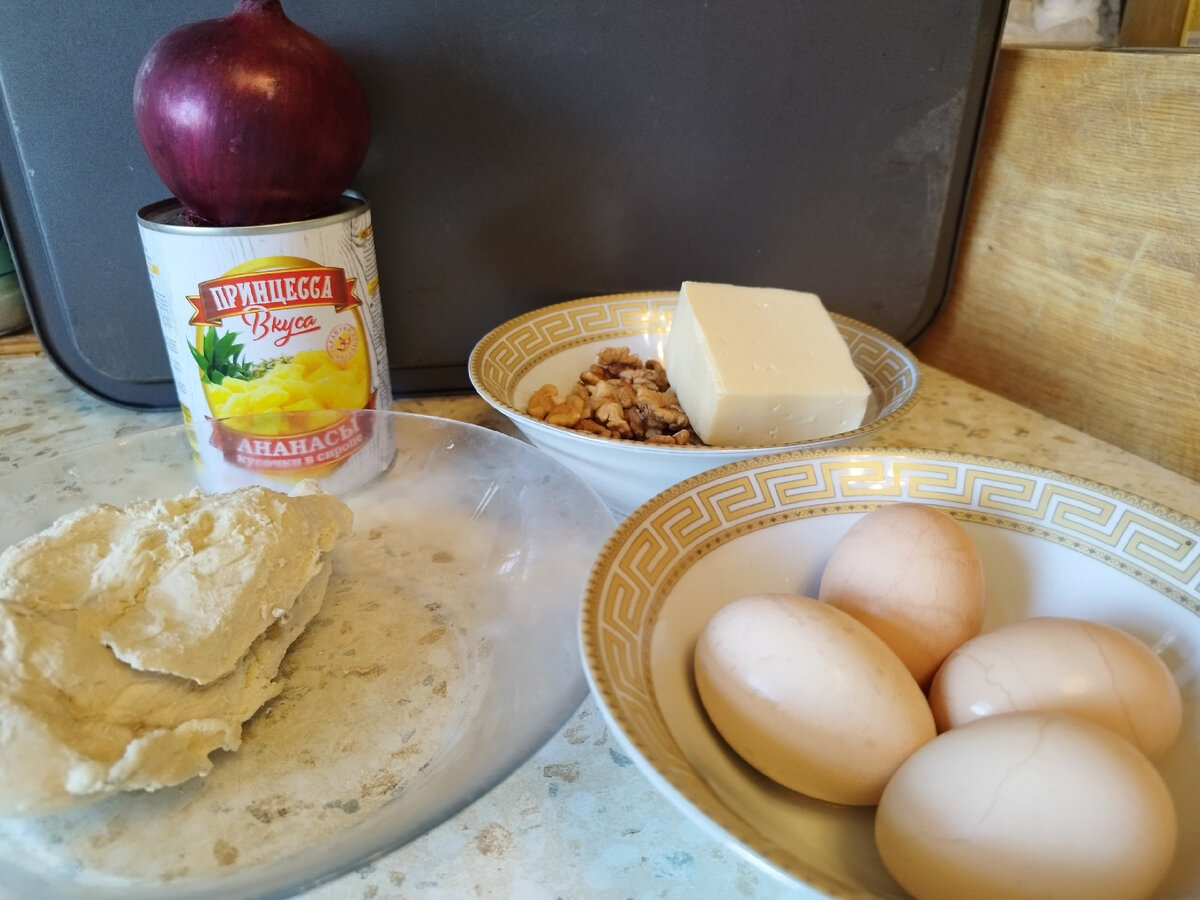 Все необходимые продукты плюс майонез