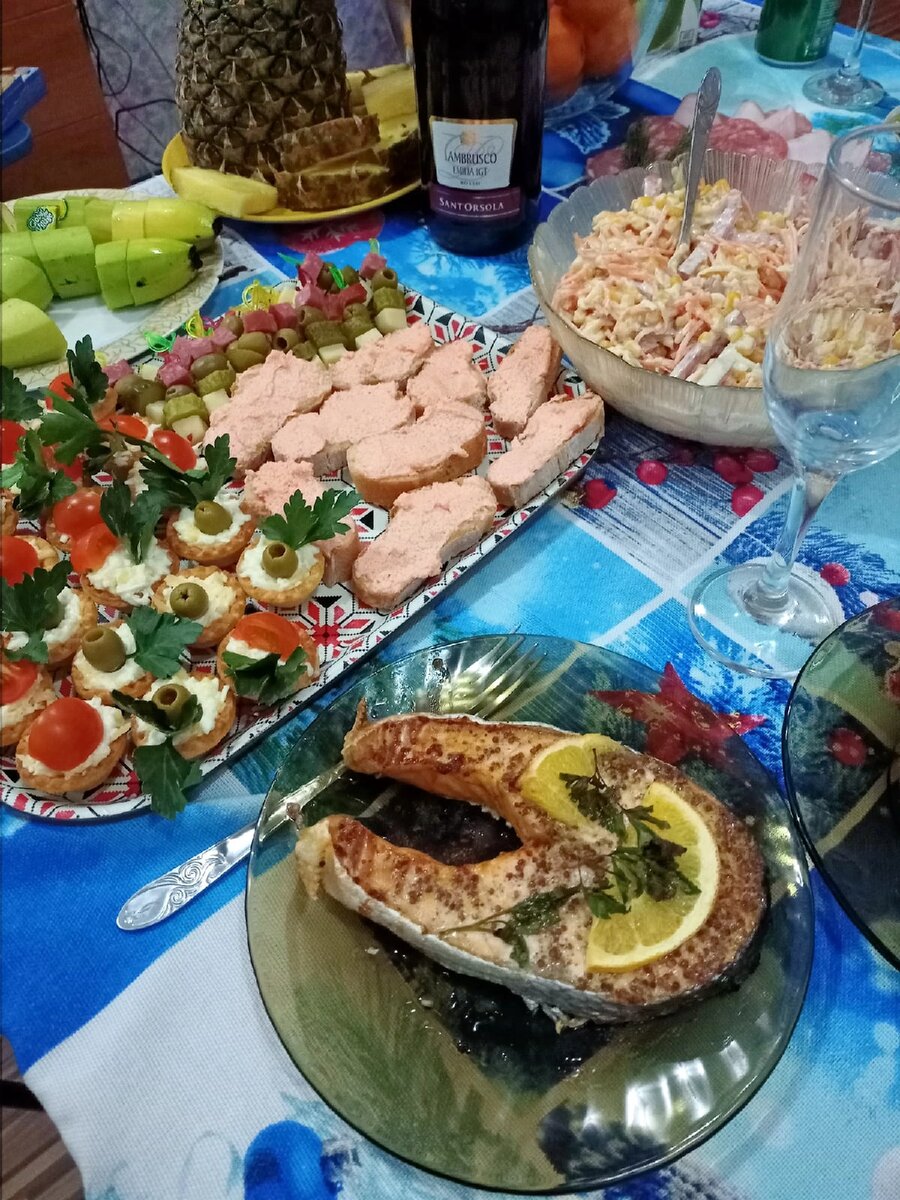 Новогодний стол 2022