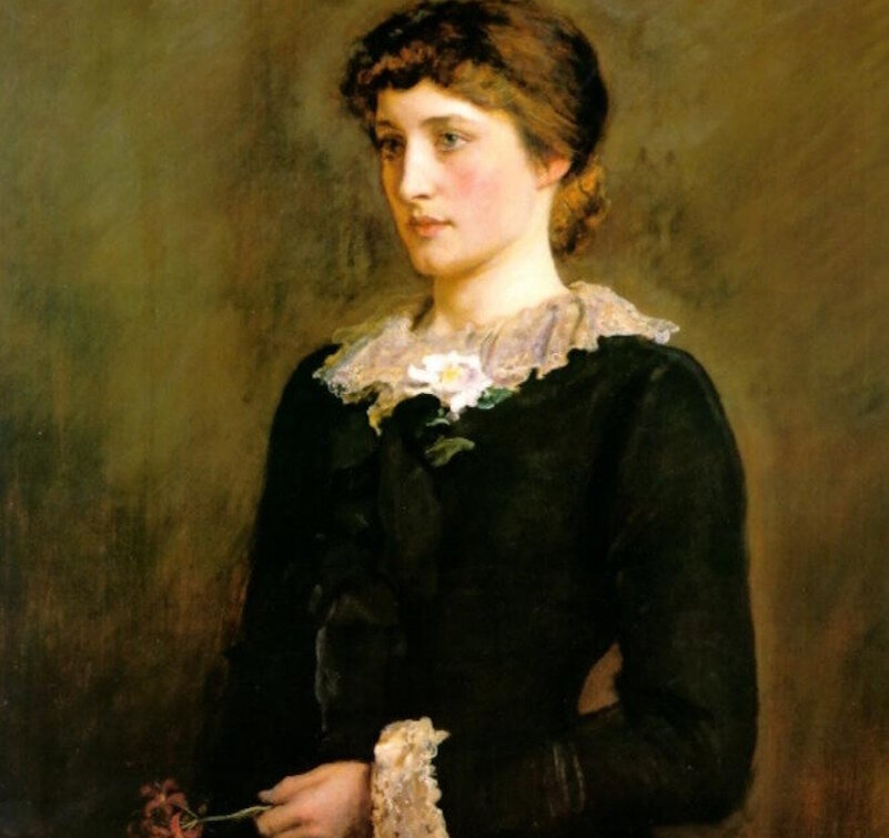 Кристиана милле. Джон Эверетт Милле. Софья Миллер портрет. John Everett Millais.