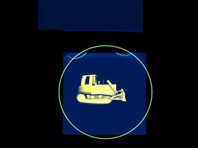 Моделирование работы выше приведенной схемы голографической проекции фильма для одной из зрительских зон