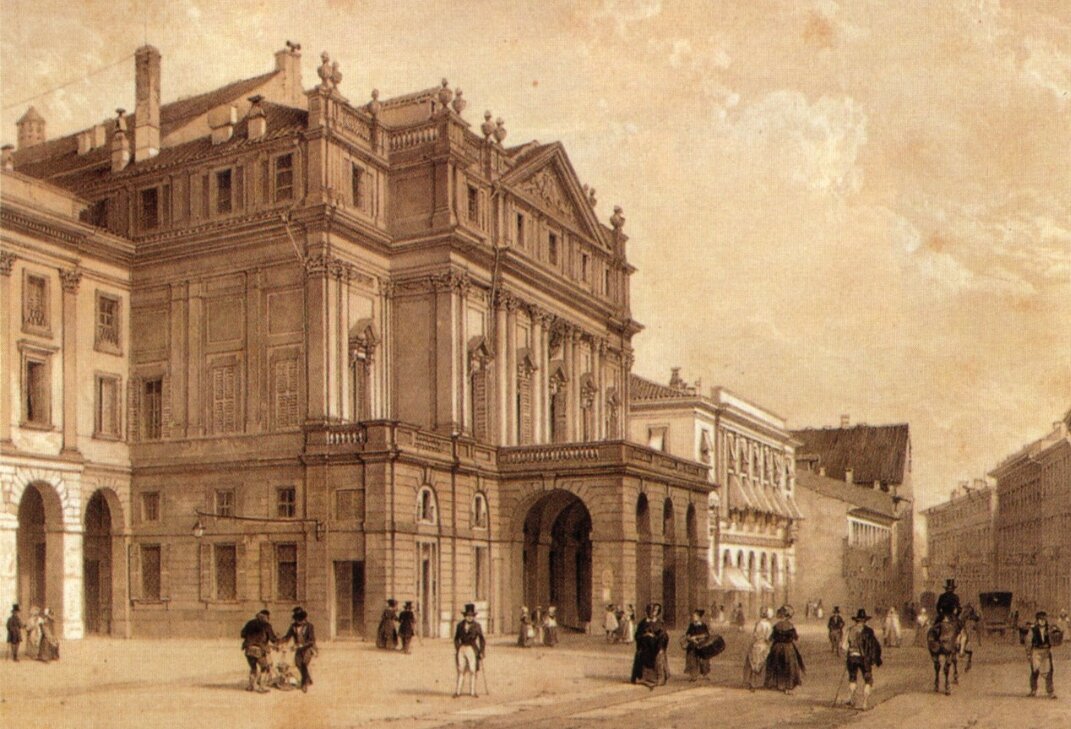 Ла Скала в начале 19-го века