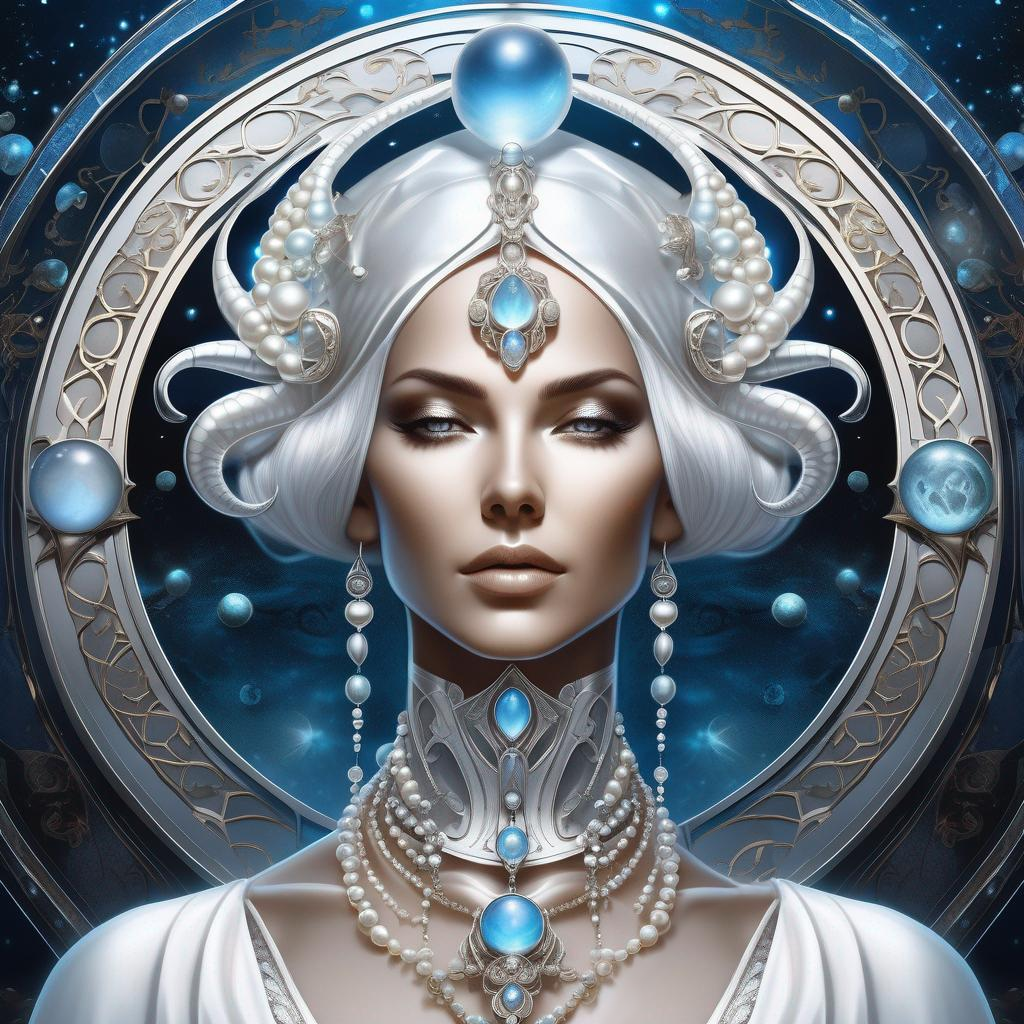 Изображение сгенерировано нейросетью на основе характеристик знака зодиака Рак