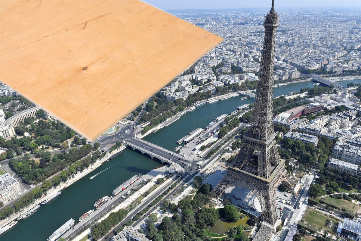 Фотомонтаж для иллюстрации из свободных источников