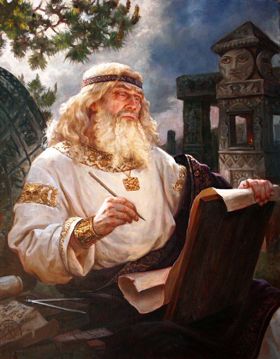 «Числобог». Бог чисел, времени, миропорядка.
