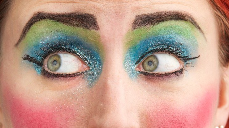 Вот такой макияж я нашла в свободном доступе в интернете.