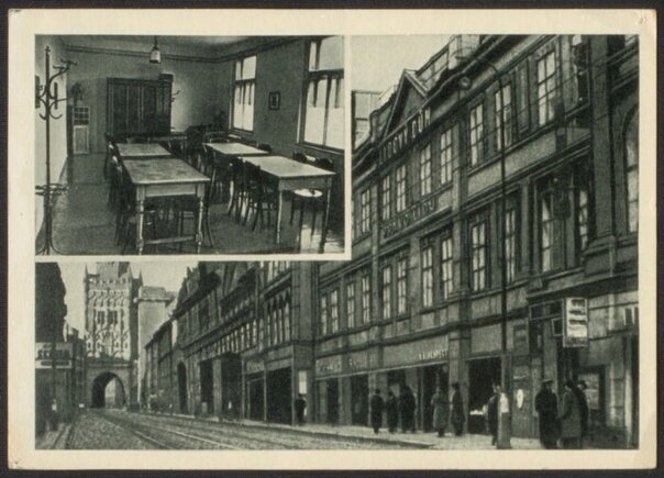 Помещение редакции чешской социал-демократической газеты «Право лиду»