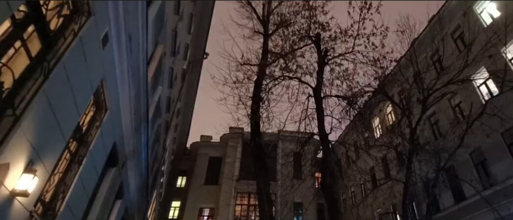 Во дворе дома на ул.Большая Садовая, 10