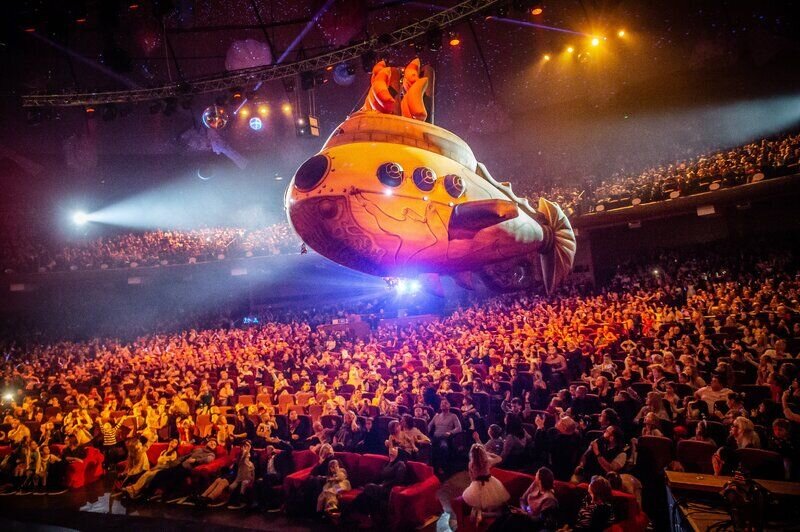 «Ёлка телеканала Карусель» в Крокусе. Кадр из шоу