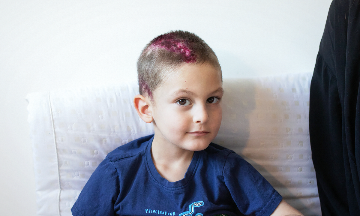Саша Корецкий, подопечный фонда "Алёша"