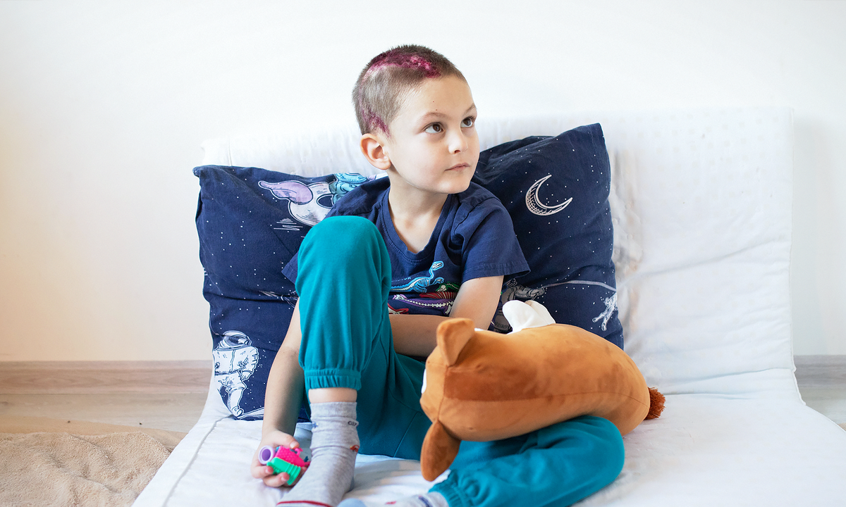 Саша Корецкий, подопечный фонда "Алёша"