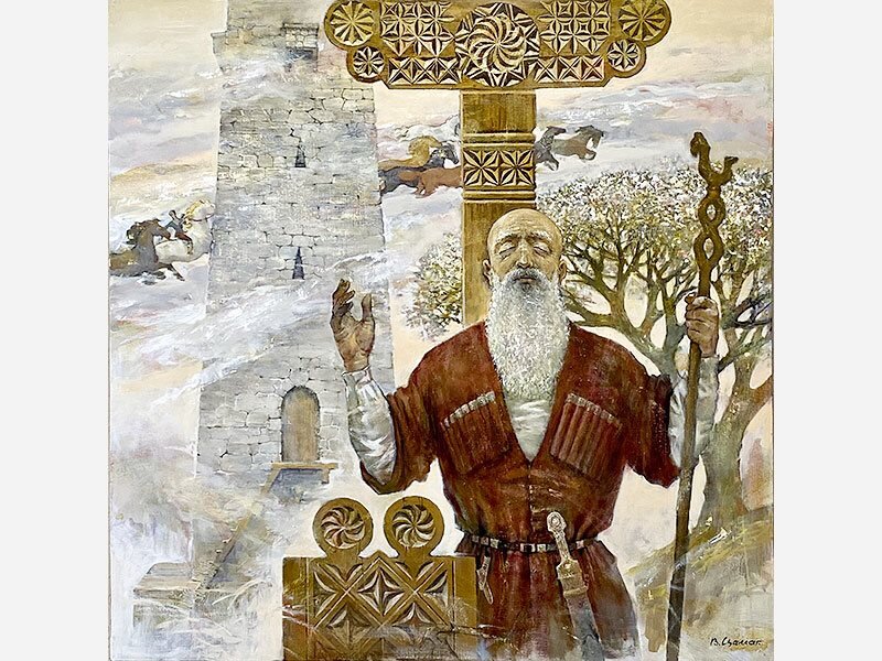 «Молитва». Художник Виктор Цаллагов