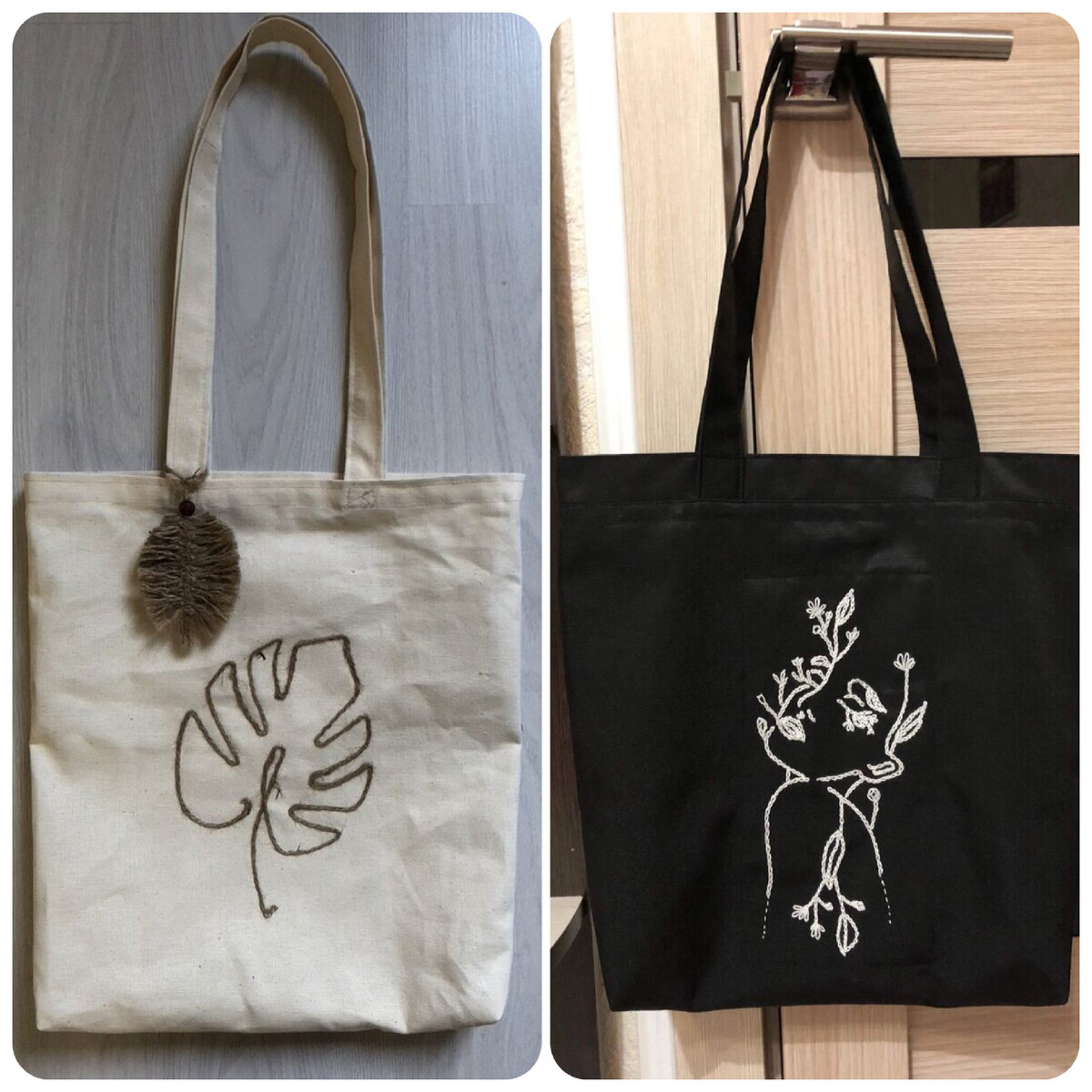 сумки -шоппер, фото из моего архива.