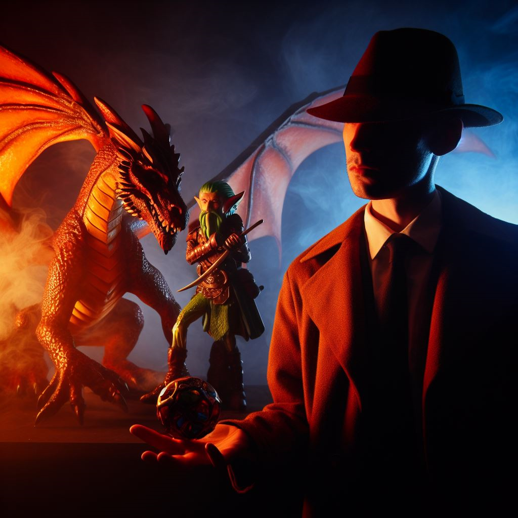 Детектив Феликс, Эльф и Дракон