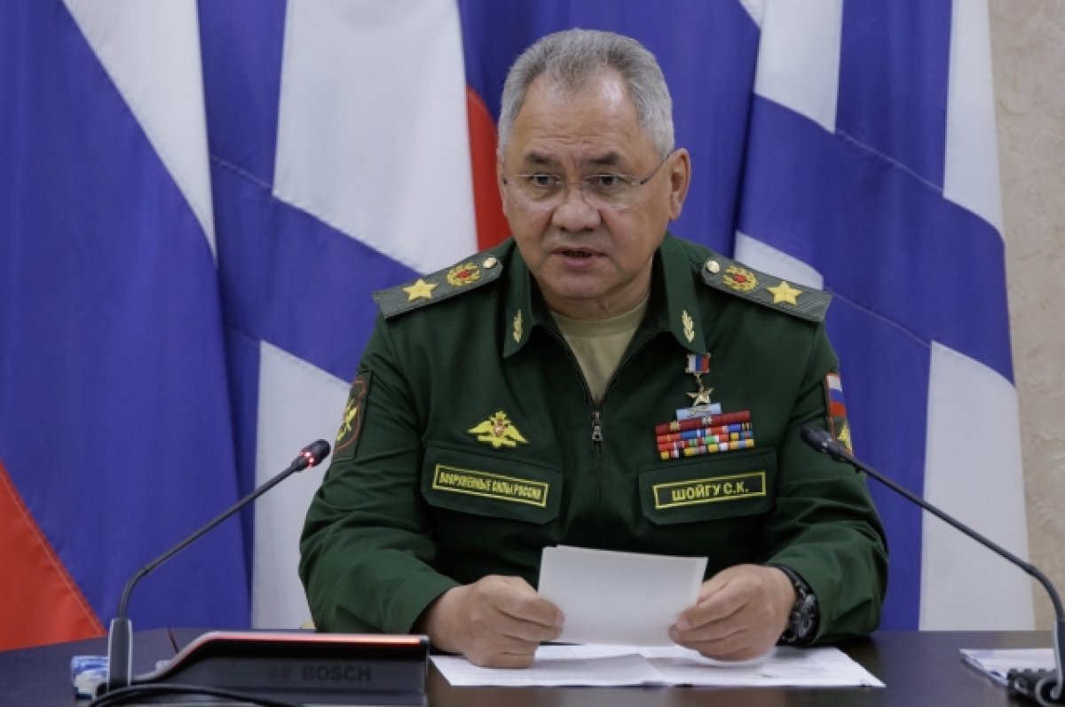    Шойгу поздравил военнослужащих с Днем ракетных войск и артиллерии