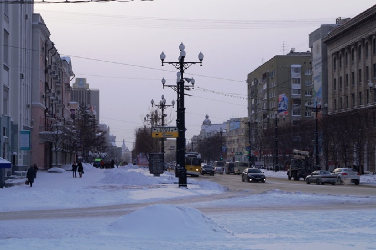    В Хабаровске будет ясно и потеплеет до +2 градусов
