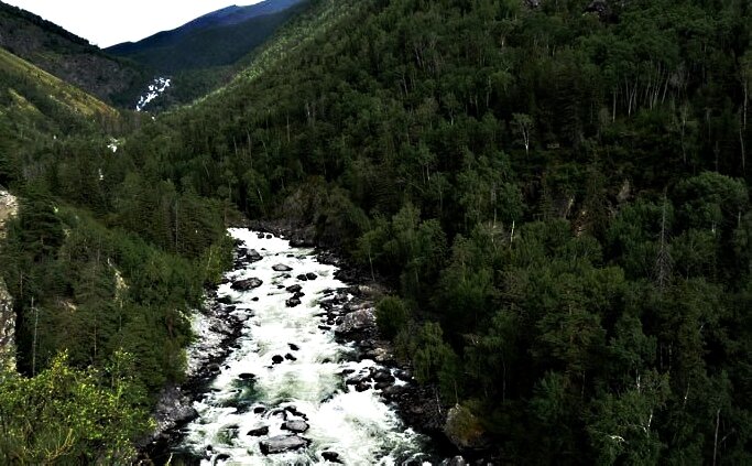Водопад Учар