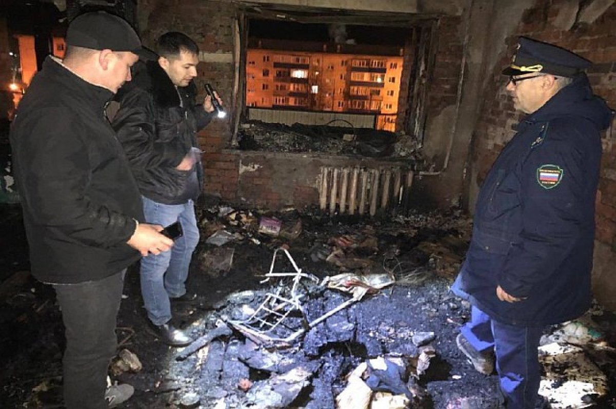    В Башкирии мать и ее 4-летняя дочь погибли во время пожара