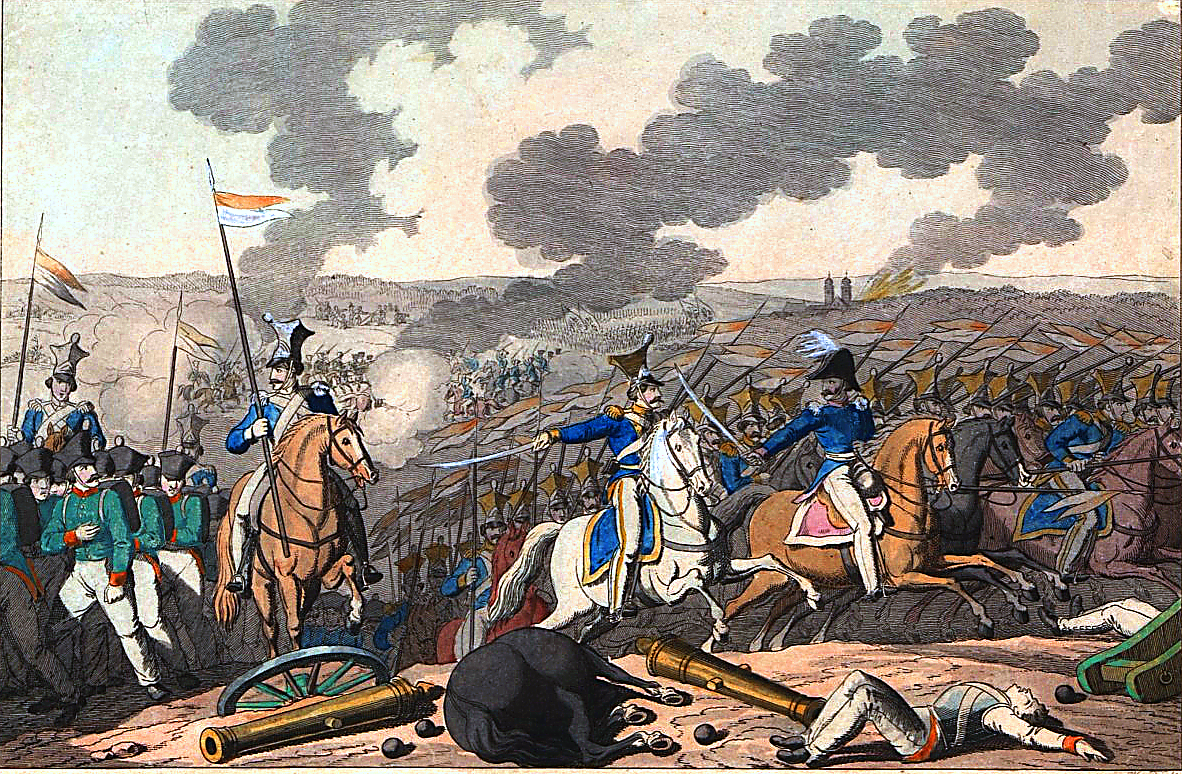 Battle of Iganie, 1831(худож. Georg Benedikt Wunder )