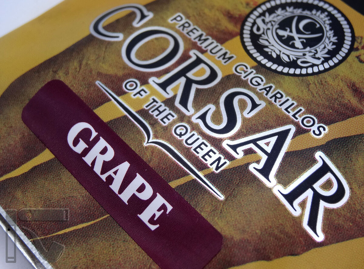 Сигариллы Corsar Of The Queen Grape. Фото: © канал "Уголок Курильщика"