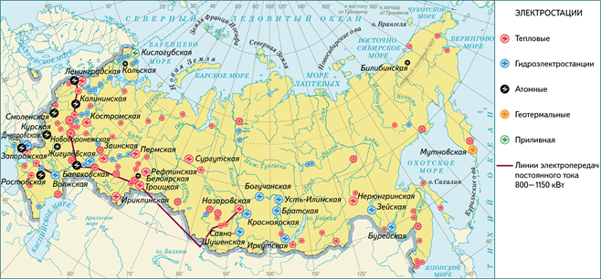 Электроэнергетика России 