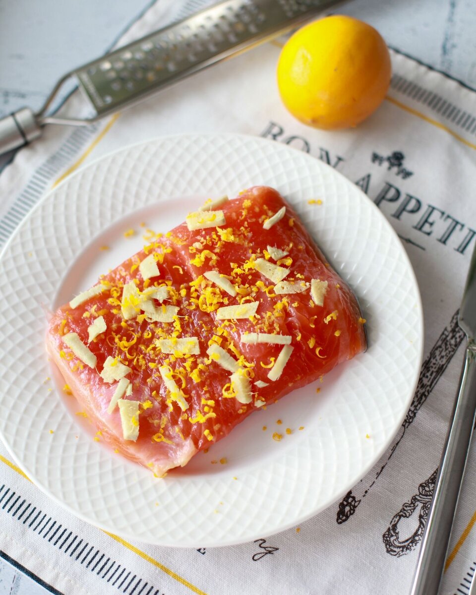 Малосоленая рыбка от моего соавтора по "Осознанной кулинарии" Даши Третьяковой: https://t.me/wellness_hedonism