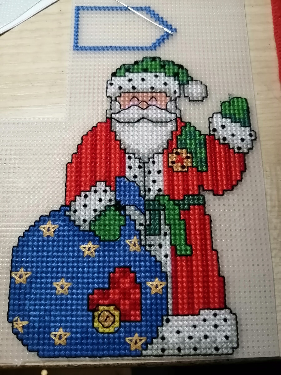 Очень яркий дедуля получился