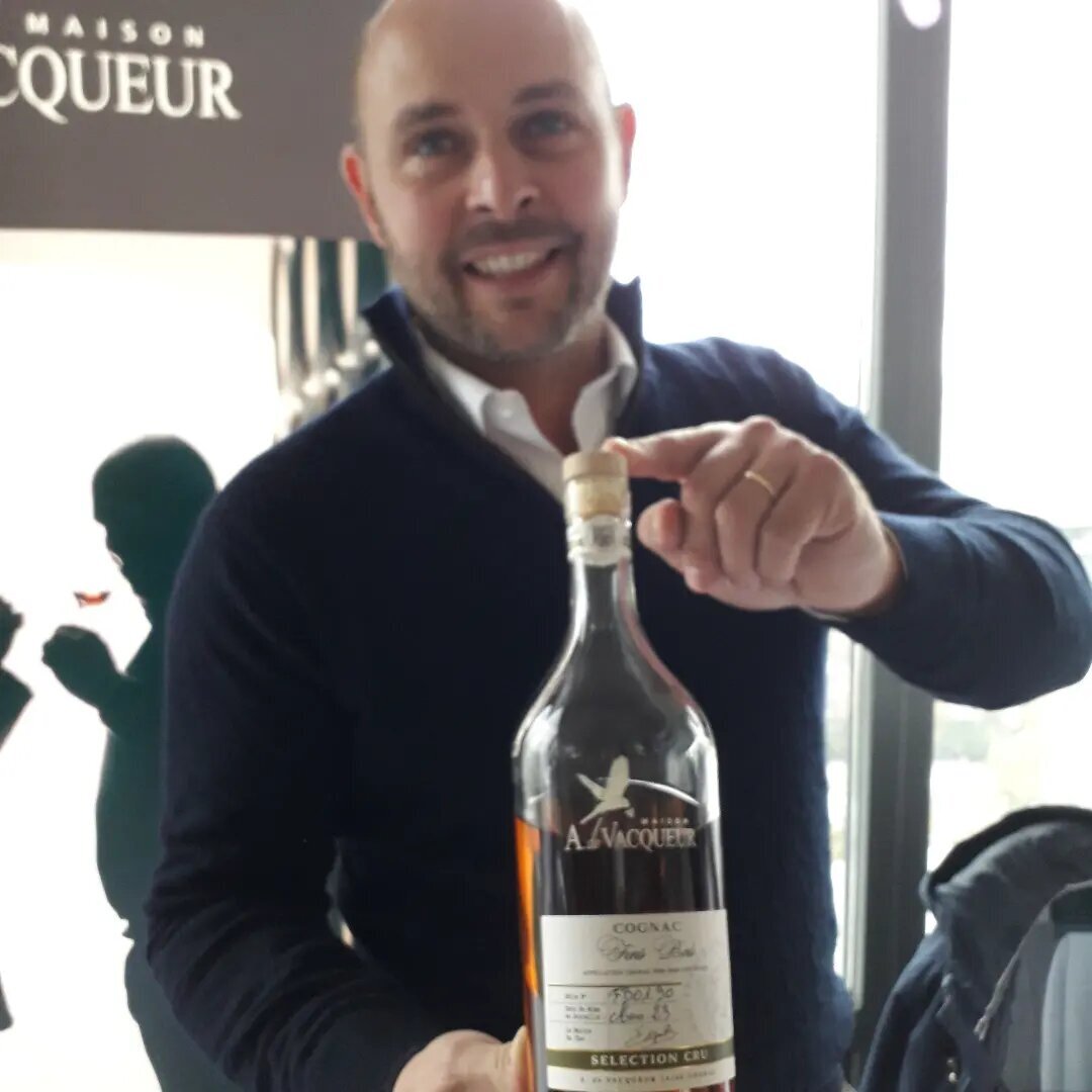 Francois Arbellot de Vacqueur на Салоне французских вин "Французская осень" в Москве
