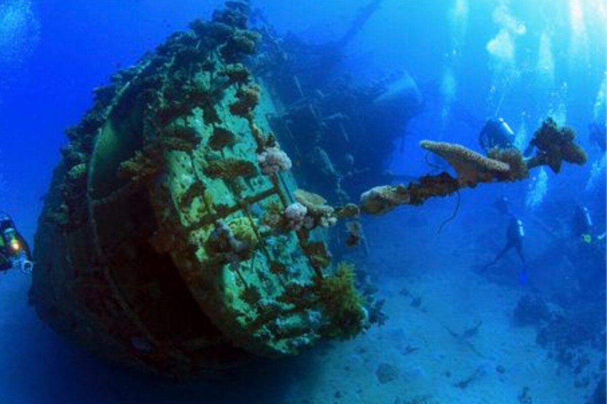 Затонувшие суда для осмотра во время дайвинга на Шри-Ланке