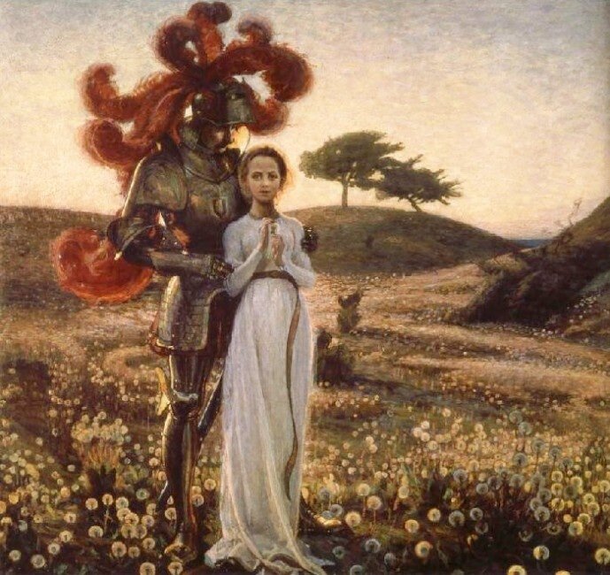 Рыцарь и дева