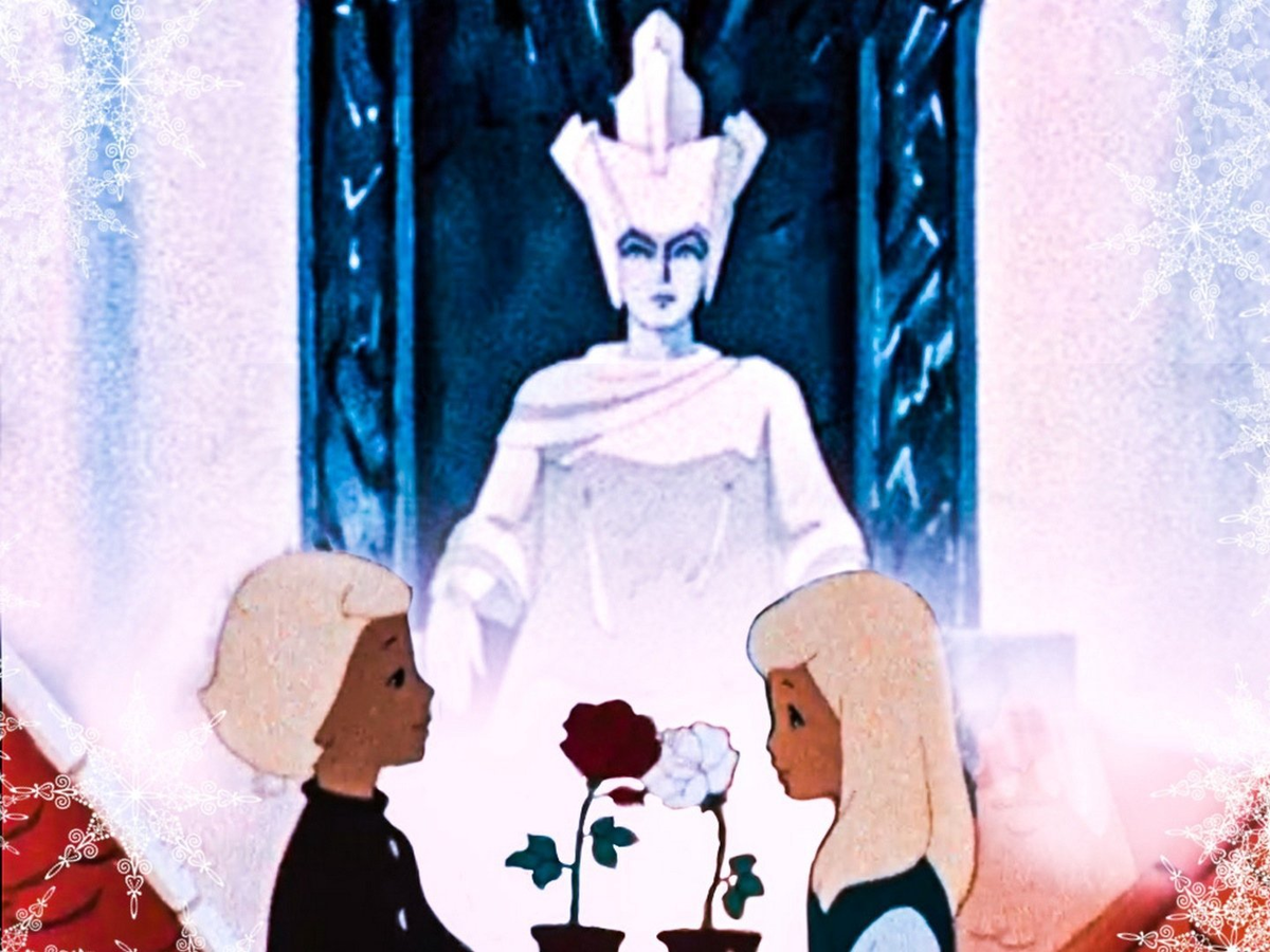 Кадр из мультфильма "Снежная королева"