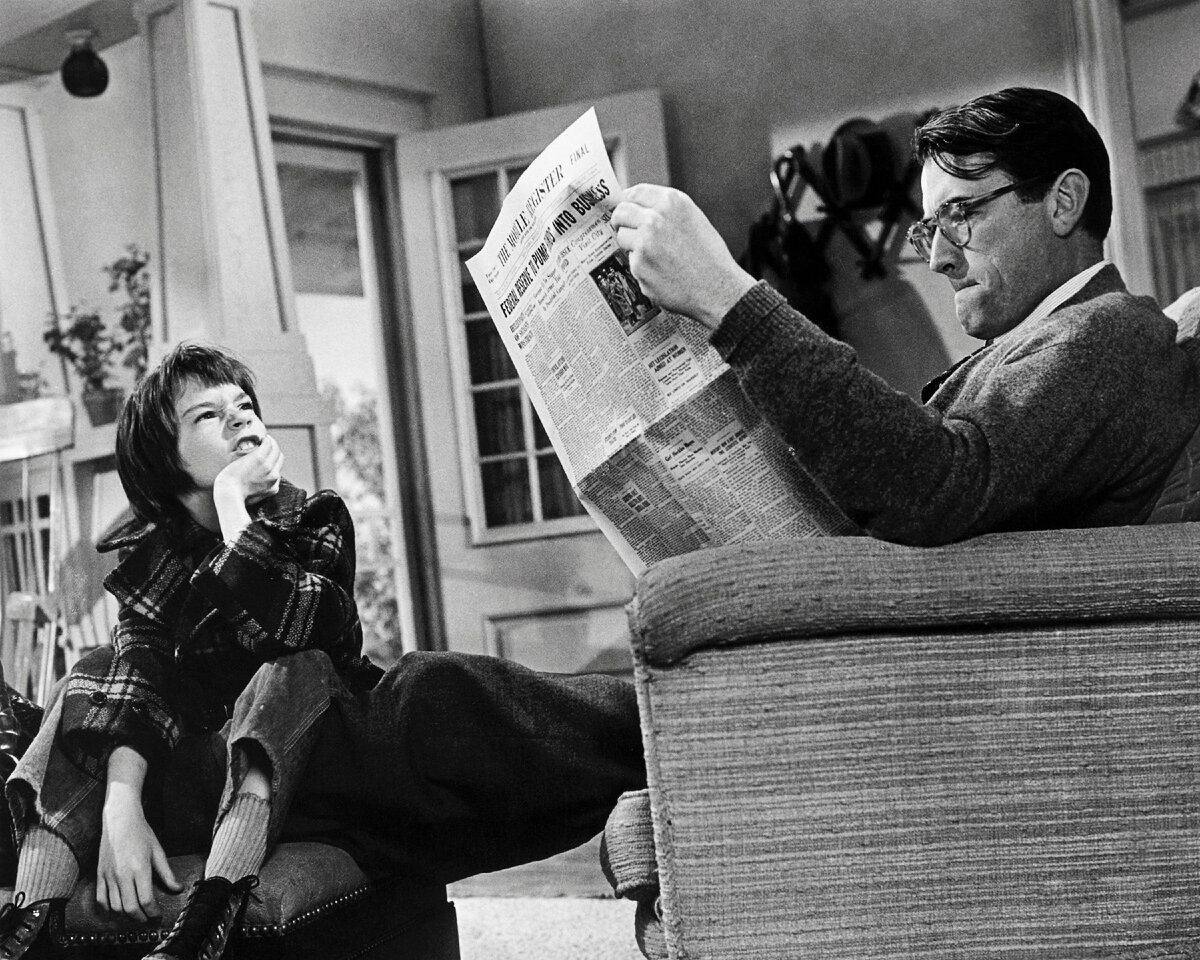 Кадр из фильма "Убить пересмешника" (1962)