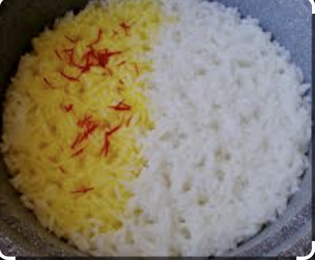 Рис с шафраном