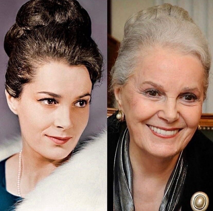 Элина Быстрицкая. Красота в молодости и красота в зрелом возрасте