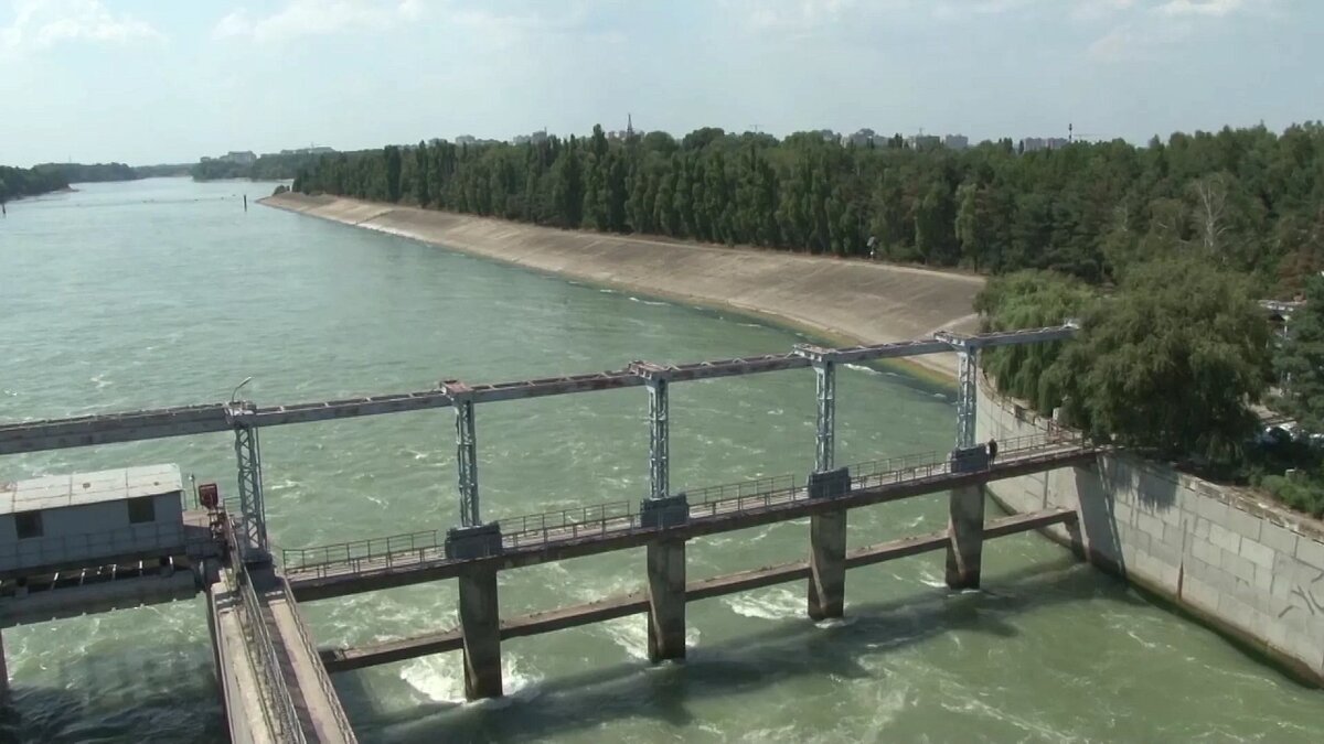    МЦУ опроверг фейк о возможном разрушении краснодарского водохранилища. Фото: телеканал «Краснодар»