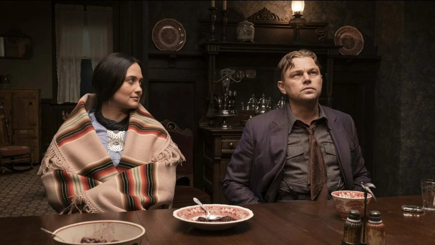 Кадр из фильма "Убийцы цветочной луны", реж. Мартин Скорсезе 