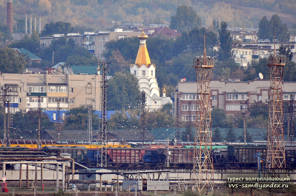 Октябрьск: городские пейзажи с палубы теплохода. Самарская область, часть  41 | Турист волгоплавающий | Дзен