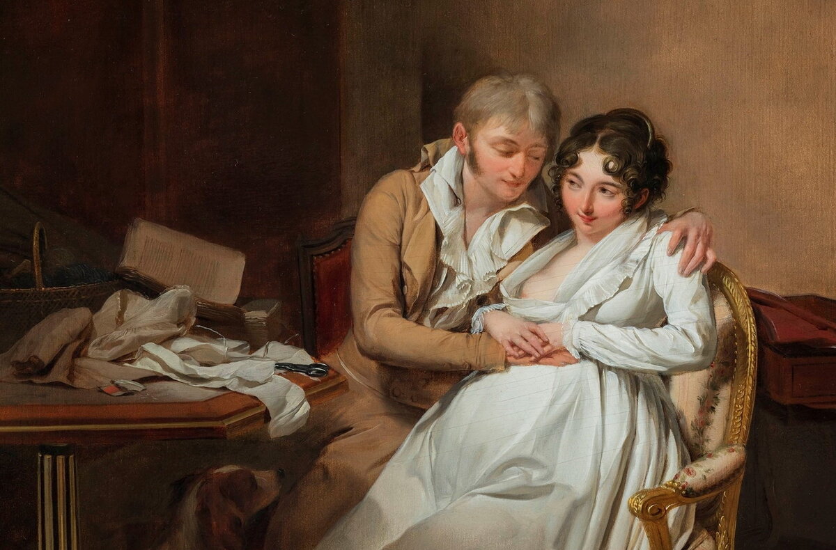 "Нежное ожидание" худ. Луи-Леопольд Буалли