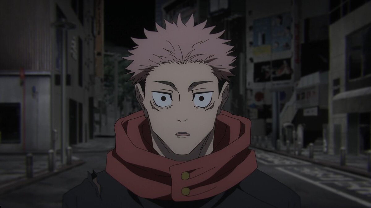 Персонаж: Итадори Юджи.