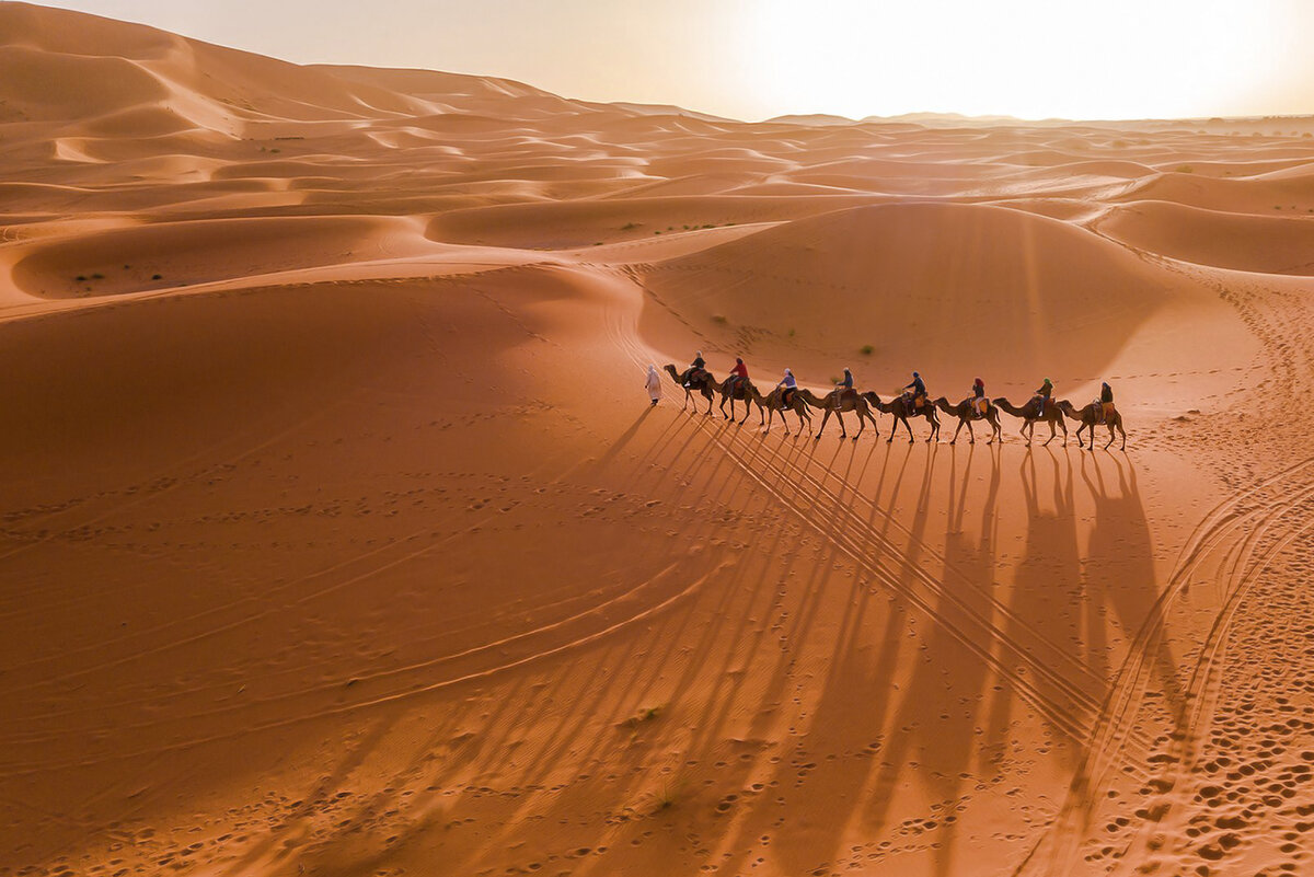 Sahara Desert Morocco путешествие