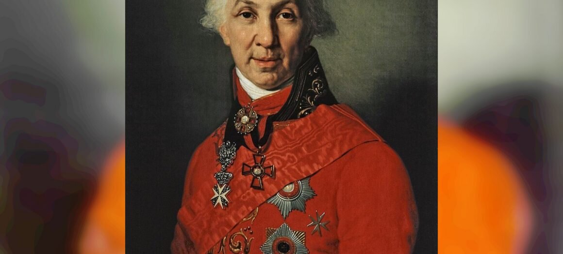 Владимир Боровиковский. Портрет Державина, 1811 год. Холст, масло