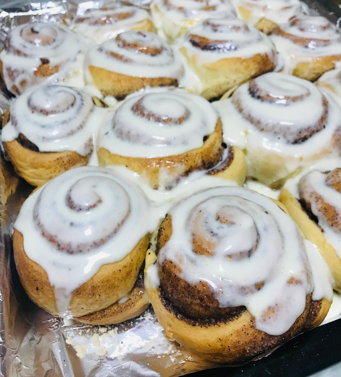 Синнабоны в соусе