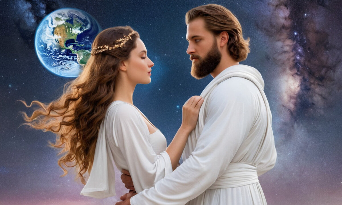 Мужчина и женщина одно целое во всем дополняют друг друга