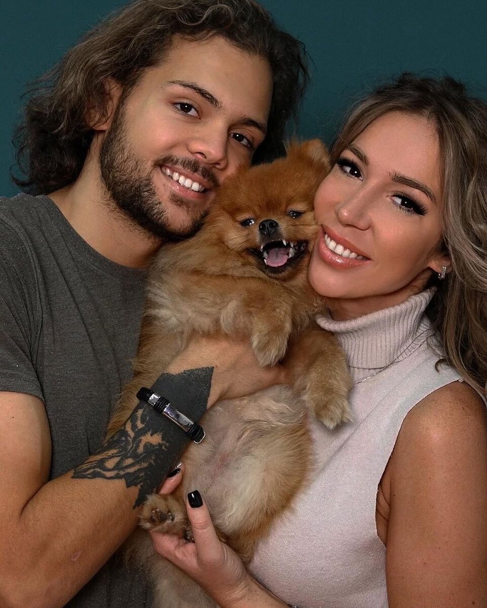 Надежда Ермакова с мужем 