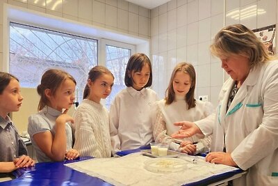    Школьников Домодедова знакомят с работой ветеринаров © Пресс-служба администрации г. о. Домодедово